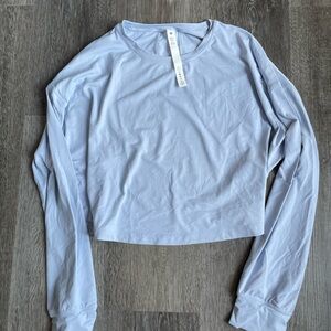 Lululemon Athletica Sky Blue Long Sleeve Top